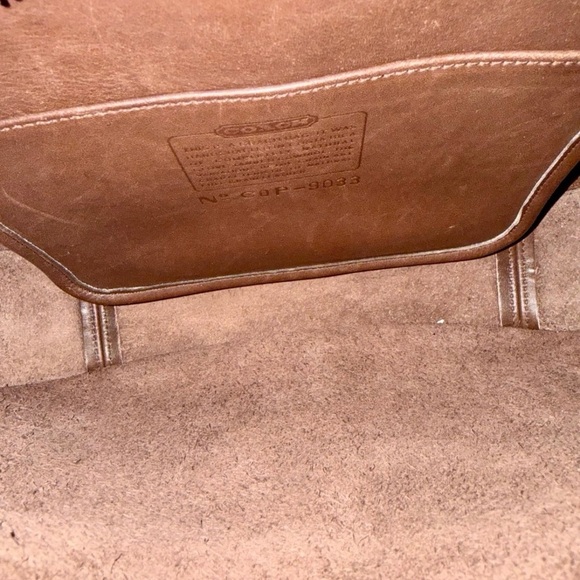 Vintage Coach Ergo 9033 Mahogany Leather Bag - Picture 4 of 7